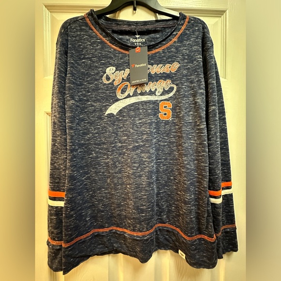 Fanatics Tops - Fanatics Women’s Syracuse Orange Long Sleeve Shirt Size Medium New With …